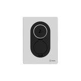 Zaptec Go laddbox i Cloud White framifrån