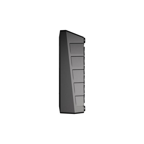Zaptec Go laddbox i Asphalt Black sedd från sidan
